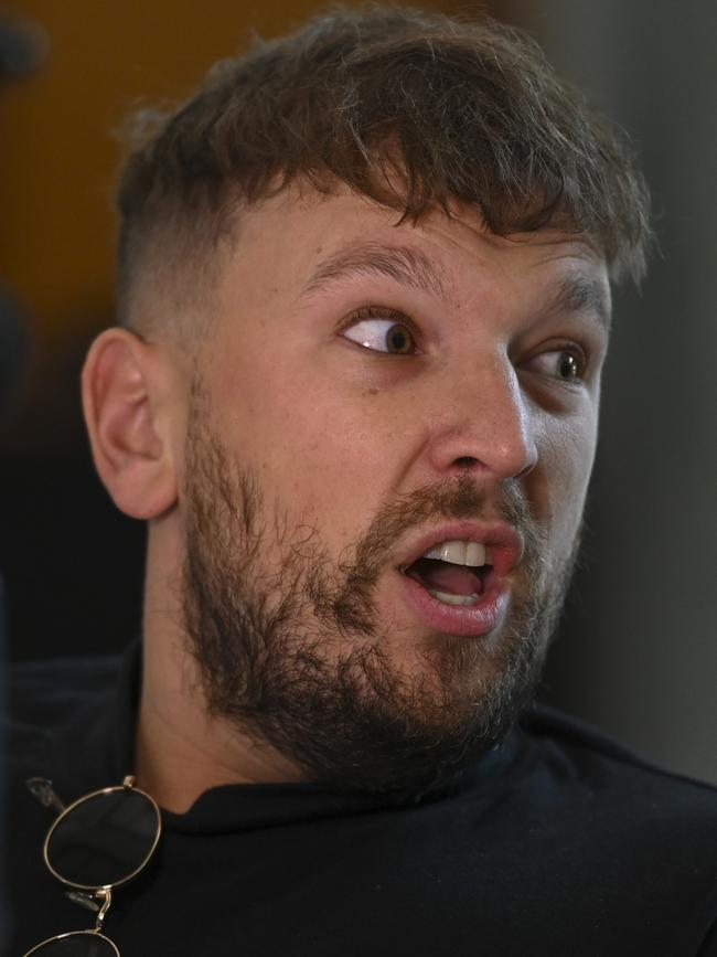 Dylan Alcott has trained in the art of mindfulness.