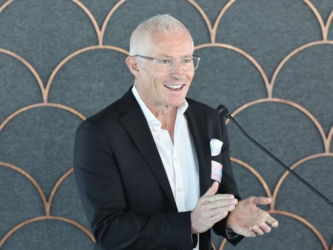 The 'Stars of Tourism' celebratory morning tea at Skypoint, Q1 in Surfers. Experience Gold Coast CEO John Warn . Picture Glenn Hampson