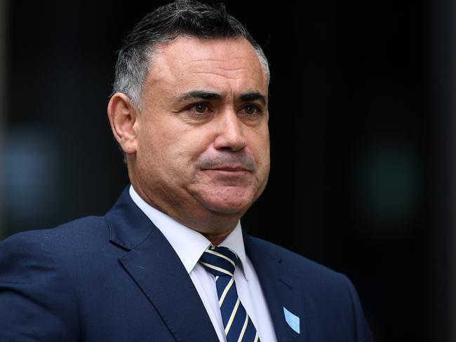 NSW Nationals leader John Barilaro, whose seat of Monaro is occupied by the Kiandra brumbies. Picture: AAP/Joel Carrett