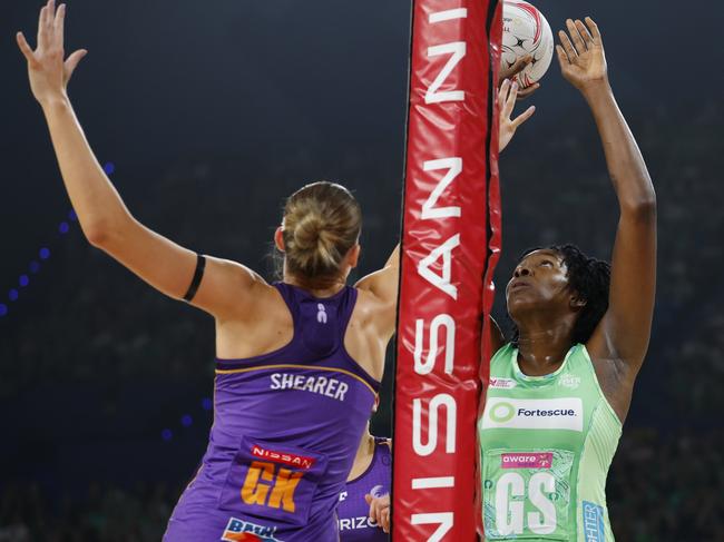 Jhaniele Fowler-Nembhard broke another record. Picture: James Worsfold/Getty Images
