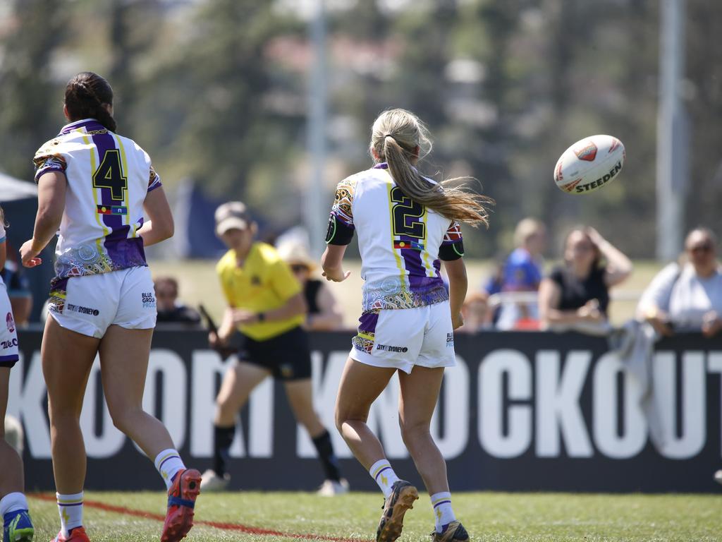 Koori Knockout - Day 4 Girls 17s GF Mindaribba Warriors v Waterloo Storm Monday, 7 October 2024 Hereford St, Bathurst NSW 2795, Australia, Picture Warren Gannon Photography