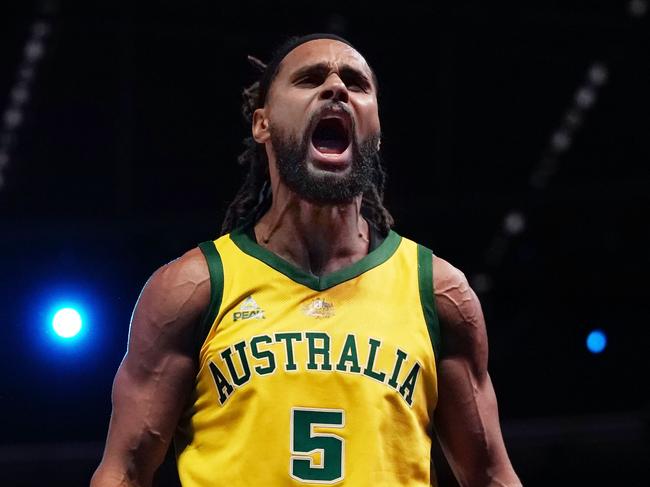 Patty Mills is determined to win a maiden men’s medal at this year’s Tokyo Olympics. Picture: AAP Image/Scott Barbour.