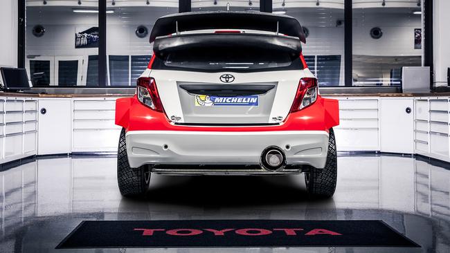 The new Toyota Yaris WRC.