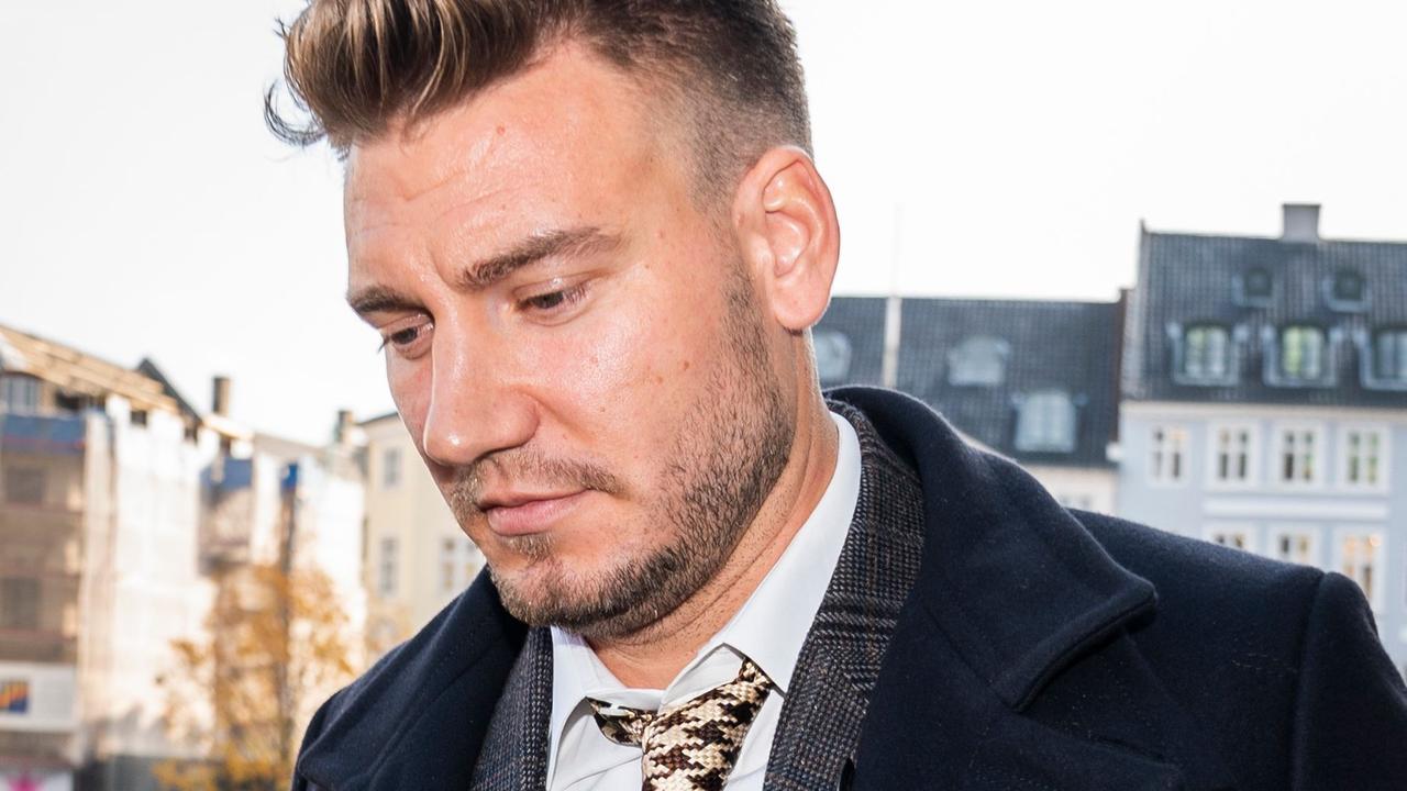 Nicklas Bendtner was on a dangerous downward spiral.