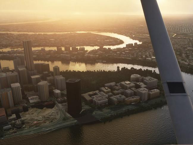 Microsoft’s newest installation into their Flight Simulator series has landed some criticism over its depiction of Brisbane City. Credit: Reddit u/QS_iron