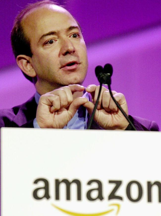 He started Amazon when many people were still learning what the internet was. Picture: Henny Ray Abrams/AFP