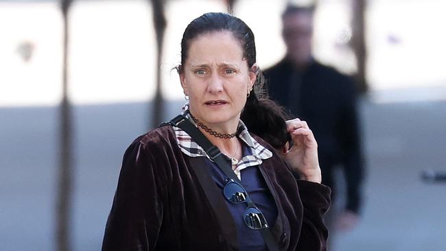 Susannah Kate Vieritz, sentenced for driving without due care and attention causing death, leaving Brisbane Magistrates Court. Picture: Liam Kidston