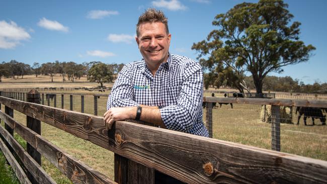 Darren Thomas from Thomas Foods International, which is the state’s second largest privately-owned company. Picture: Brad Fleet