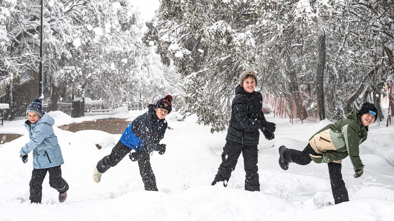 Ski season gets under way and all is white with the world