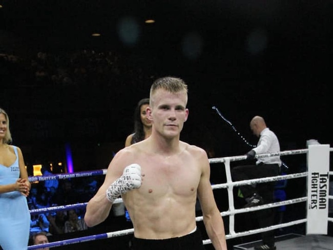 Former Kingaroy boxer Liam Wilson stands tall with an impressive 5-0 record.