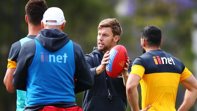 Sam Mitchell is back at Hawthorn as an assistant coach. Picture: Getty