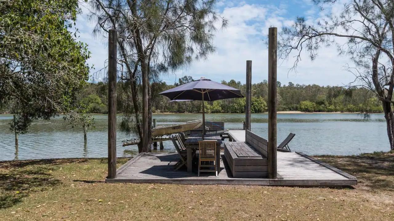 The Noosa property owned by Laetitia St Baker.