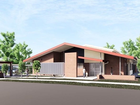 SOCIAL MEDIA IMAGE DISCUSS USE WITH YOUR EDITOR - Concept image for the new $5.5 million admin building. Facebook/Murgon State High School.