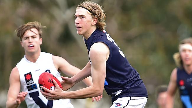 Will Sutherland in action for Vic Metro against Vic Country. Picture: Stephen Harman