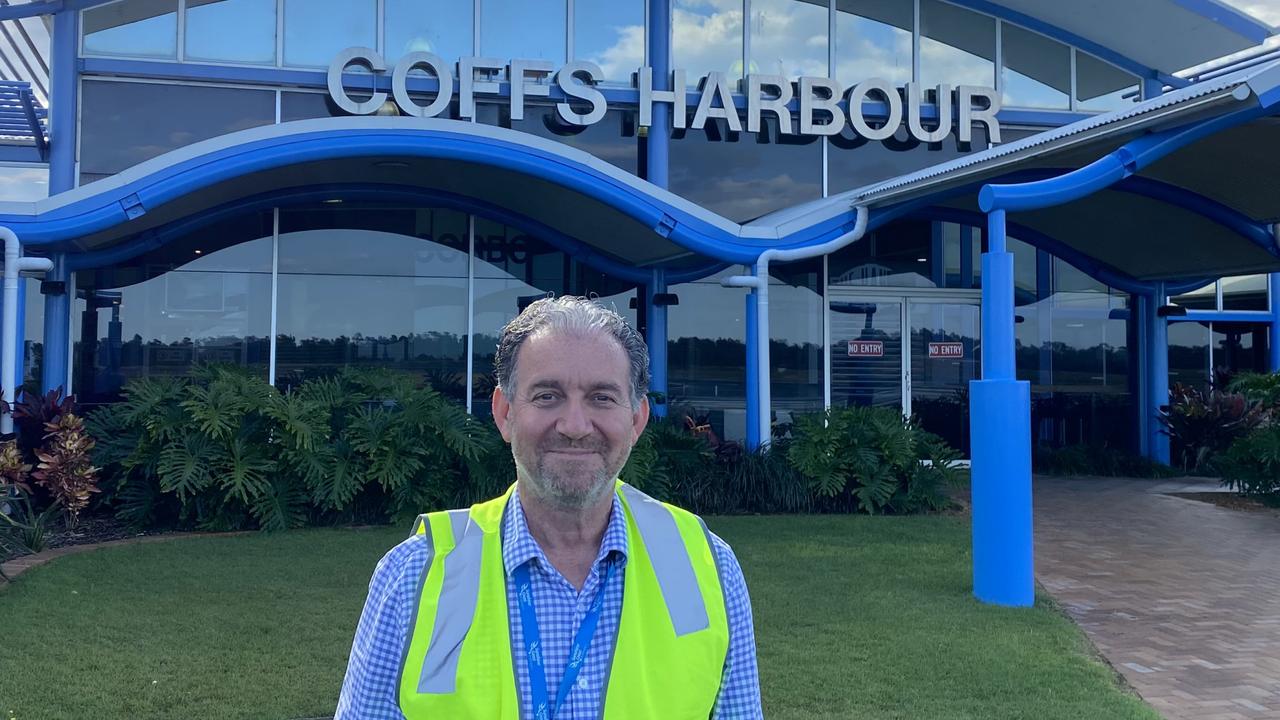 Coffs Harbour Airport general manager Frank Mondello.