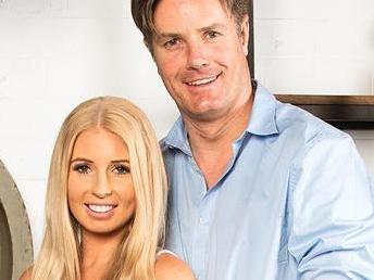 Ashley Irvin and Troy Delmege on Married At First Sight. Photo: Channel 9