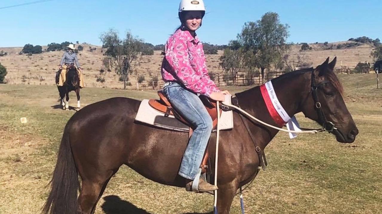 Danielle Butterfield, 14, was hit by the maxi-taxi as she rode her bike along Mount Tarampa Road at Mount Tarampa at 4.15pm on a Monday.