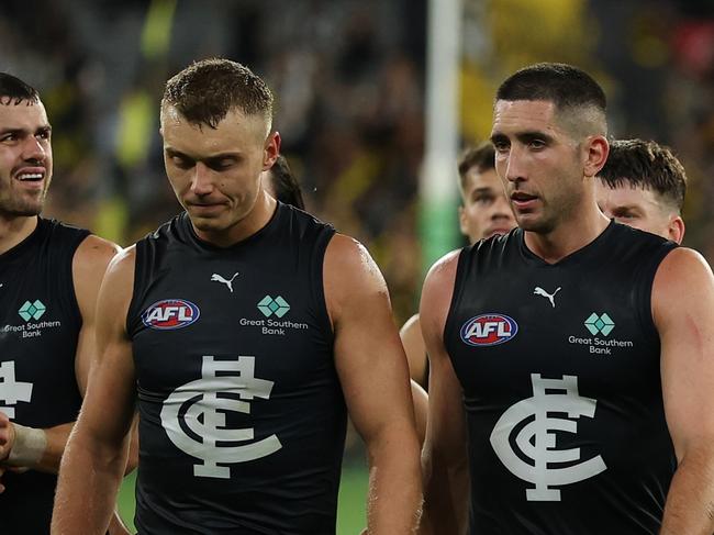 Not the start to 2025 Carlton would have expected. Picture: Robert Cianflone/Getty Images