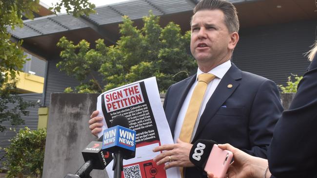 Kawana MP Jarrod Bleijie launched a petition earlier this year against plans to turn the Caloundra Watchhouse into a short-term remand centre.