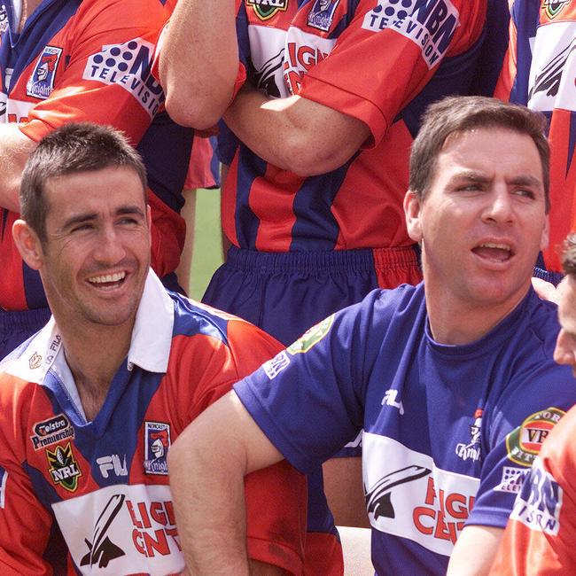 Michael Hagan led Newcastle to its second premiership. Picture: Matt Turner