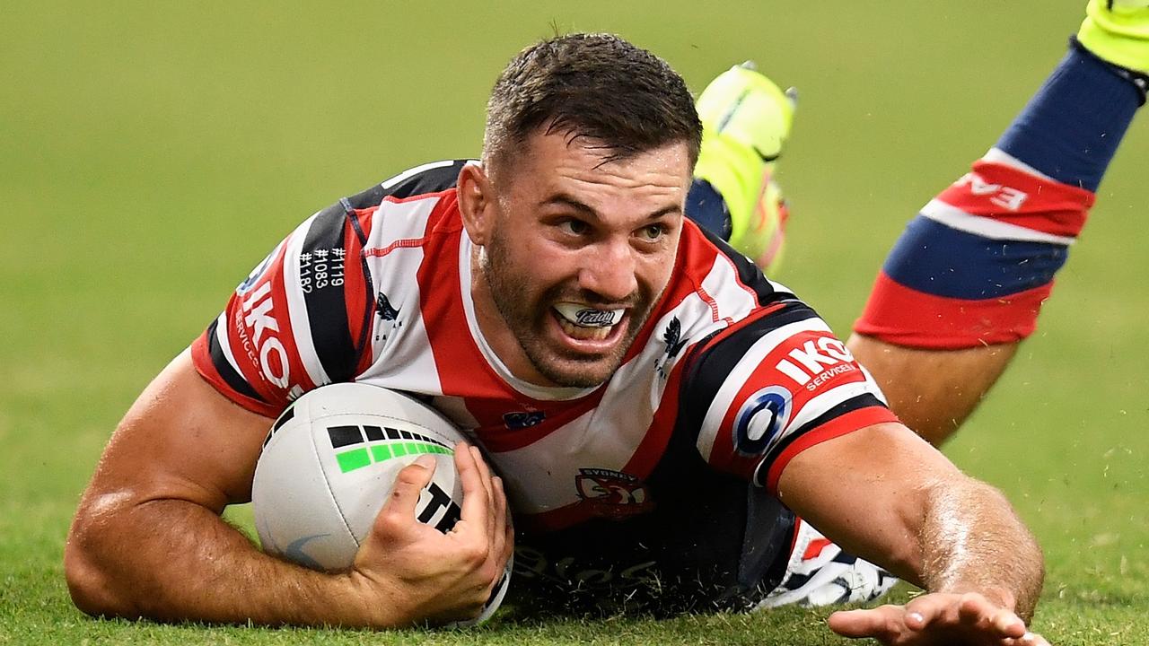 James Tedesco will benefit from having Luke Keary back in the Roosters’ line-up this season. Picture: Ian Hitchcock/Getty Images