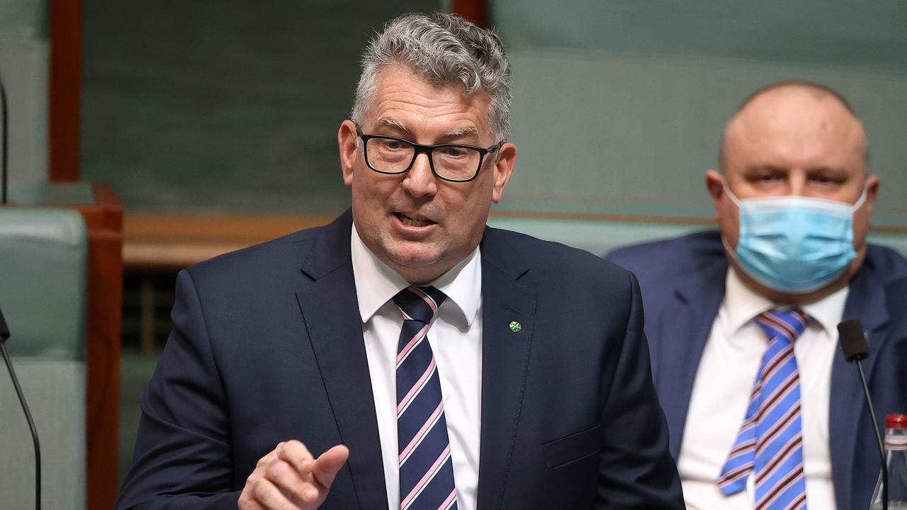 Former resources minister Keith Pitt shared his portfolio with Scott Morrison in 2021 without the public or majority of the cabinet’s knowledge. Picture: NCA NewsWire