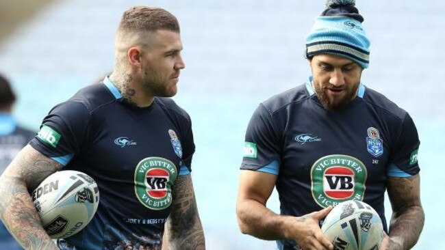 Josh Dugan and Blake Ferguson were heavily criticised for drinking the Frday before Game Three.