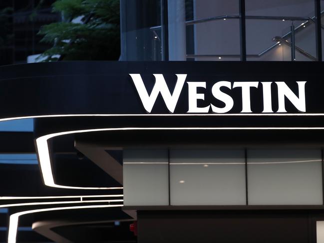 People in hotel quarantine facilities like the Westin Brisbane will no longer have ‘fresh air breaks’ after Queensland’s chief health officer deemed them too risky. Picture: Liam Kidston.