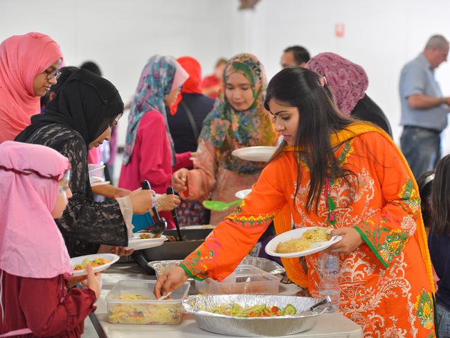 The Islamic Society of Gladstone open day as part of Multicultural Week. Photo Mike Richards / The Observer