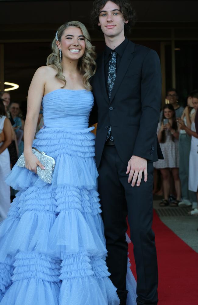 Ashtyn Baylow and Jack Odgers. Picture: Letea Cavander