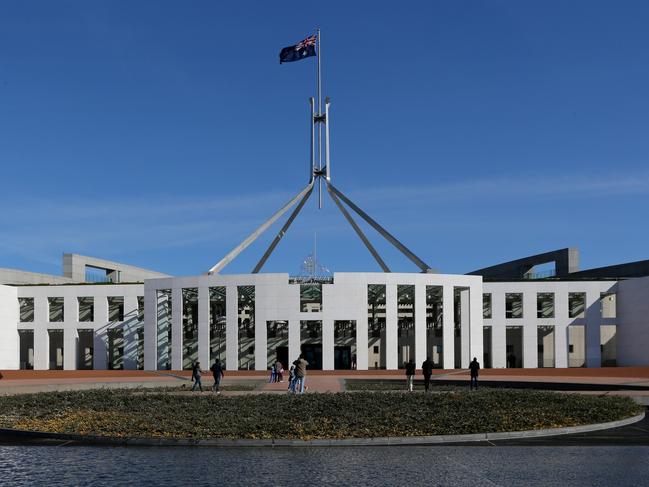 Parliament House, Canberra.