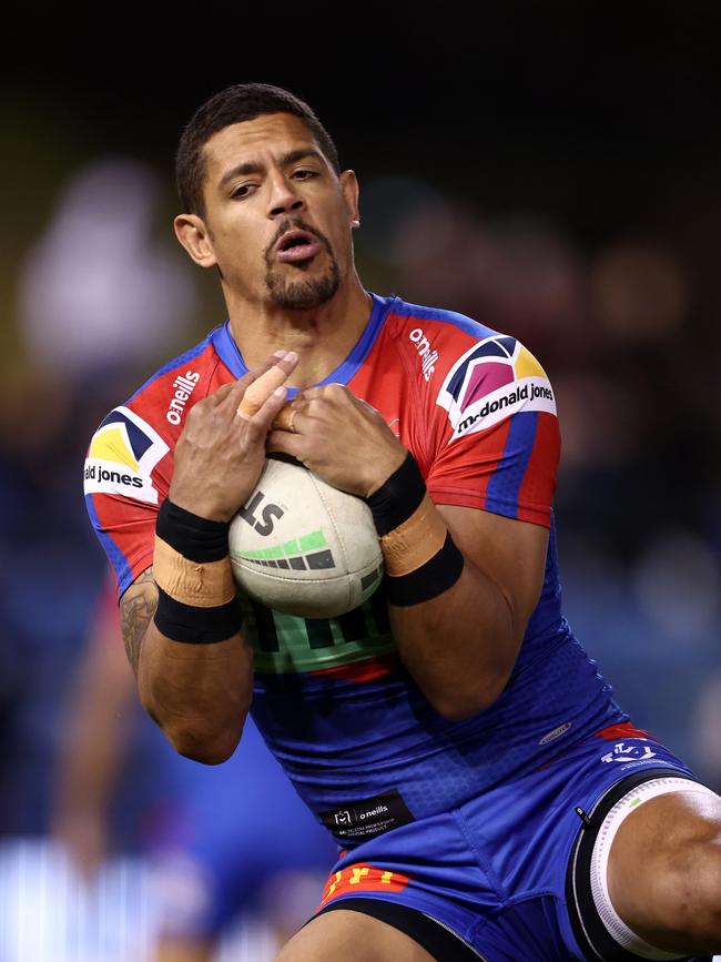 Dane Gagai of the Knights. Photo by Matt King/Getty Images