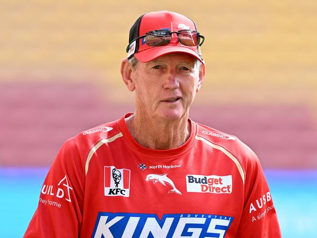 Dolphins coach Wayne Bennett. Picture: Getty Images