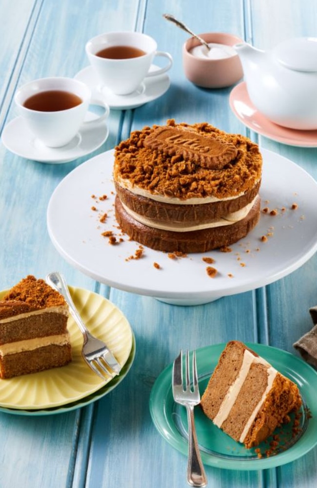 Woolies sells millions of Lotus Biscoff products a year and said that making a cake with the sweet treat was a no-brainer. Picture: Supplied.