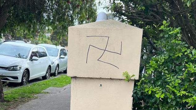 Alex Ryvchin’s youngest daughter will some day reflect on her first brush with anti-Semitism - a swastika outside her childcare centre in Sydney’s eastern suburbs.