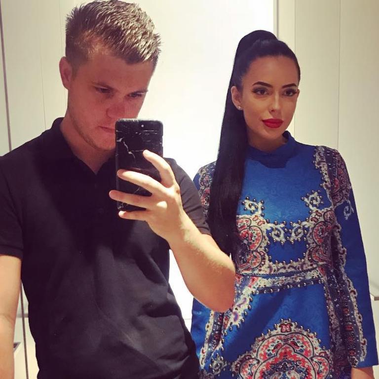 Tyson Scholz and partner Sophie Lee Anderson often show off their lavish lifestyle on the Gold Coast and around the world. Picture Instagram