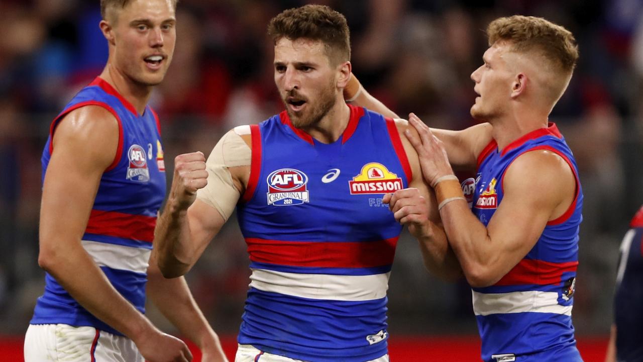 Marcus Bontempelli capped off a brilliant season with a fourth Western Bulldogs best and fairest. Picture: AFL Photos/Getty Images