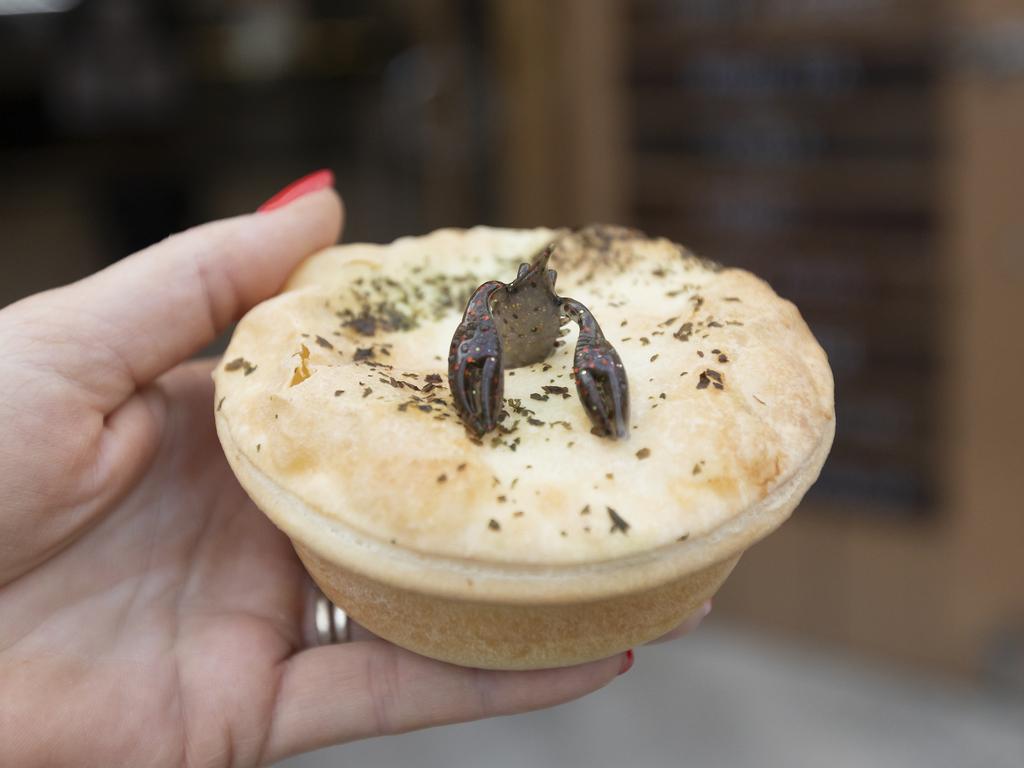 The limited-edition Yabbie Pie at Samuel Gee Pies and Pastries in Balaclava. Picture: Destination Southern Highlands/HCreations