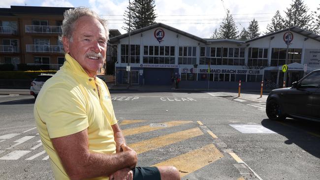 Noel Stewart, 73, has lived in the area for over 30 years and said high rises was a welcome sign of economic progress. Picture: Glenn Hampson