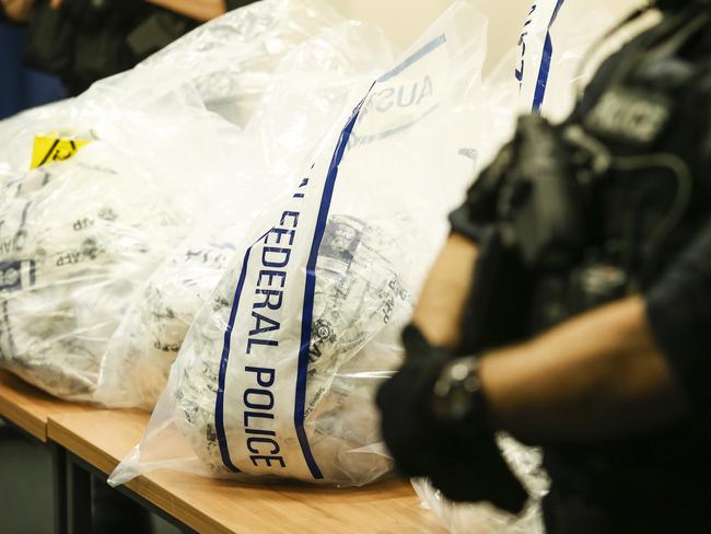 Officers at most AFP headquarters around the country have been exposed to illicit substances including methamphetamine. Pictures: Justin Lloyd