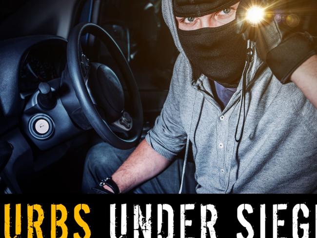 Art for Suburbs under siege carjacking
