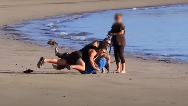 Undercover officers pounced on Peter Foster, cuffed him and extradited him back to NSW. Picture: Nine