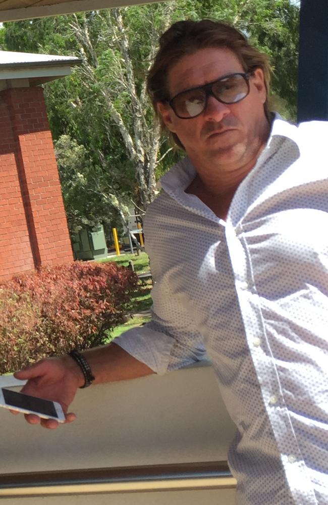 JSC Prestige Homes director James Schulz fronts Cleveland Magistrates Court for unlicensed driving. Picture: Marcel Baum