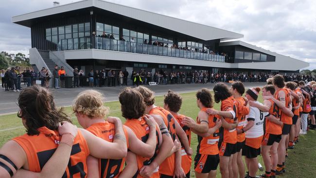 Football GFL: Geelong West v Grovedale. The new Geelong West multi-million dollar facility, Picture: Mark Wilson