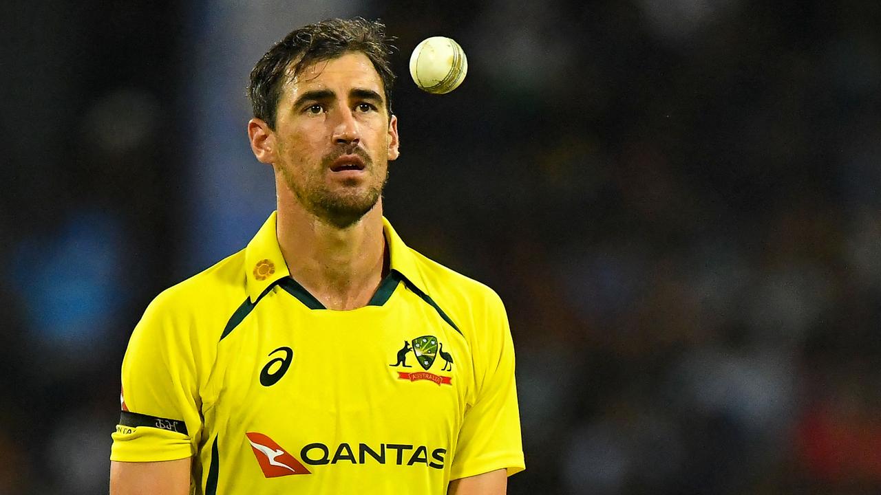 Mitchell Starc of Australia. Photo by Ishara S. KODIKARA / AFP