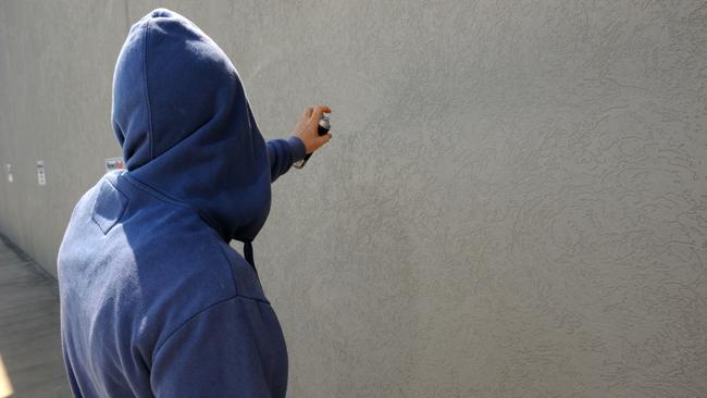 CRIME: Two twelve year olds have been dealt with by police after a vehicle was allegedly graffitied in Murgon earlier this month. Photo: Max Fleet / NewsMail