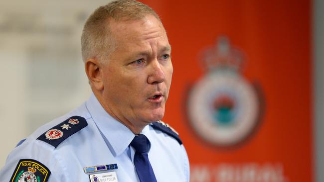 NSW Police Commissioner Mick Fuller is being headhunted by the NRL. Picture: NCA NewsWire/Steven Saphore