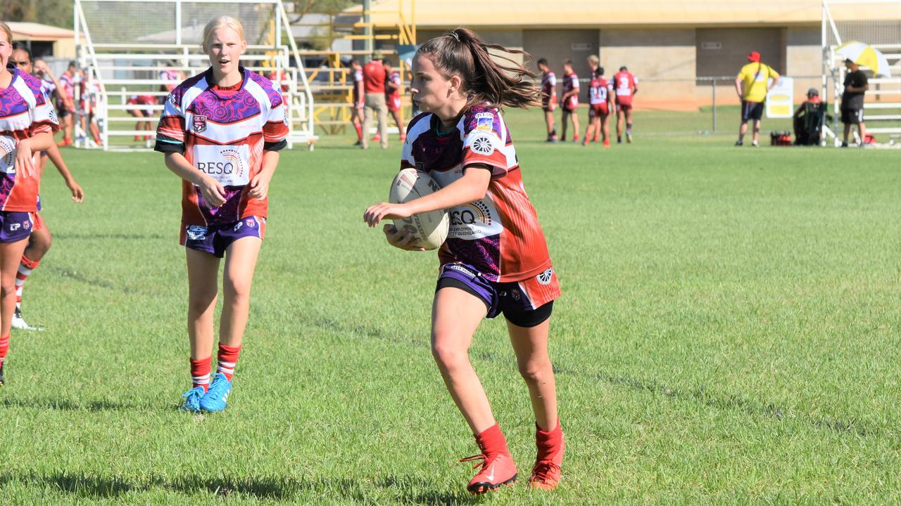 Gatton/Valleys v Southern Outback U17 girls. Adrian Vowles Cup 2020.