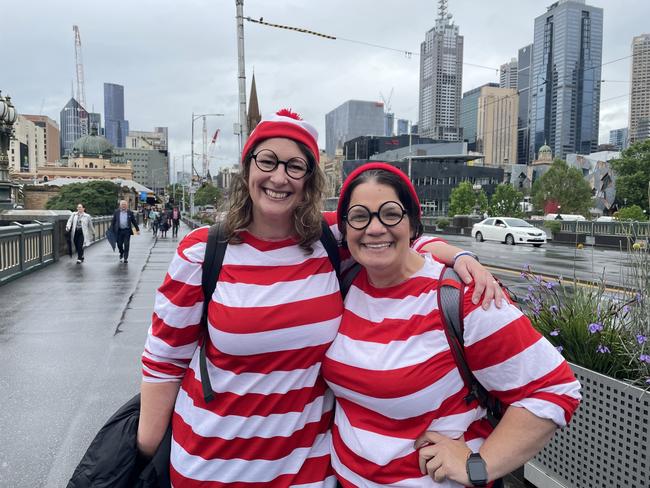 Susan Donald, Ringwood (left), and Leanda Kneebone, Churnside (right) share their Halloween plans for Voices of Victoria