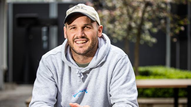 Sturt FC legend Zane Kirkwood has been very vocal about his own mental health battles; now he is working hard to help others open up about their struggles. Picture: Tom Huntley